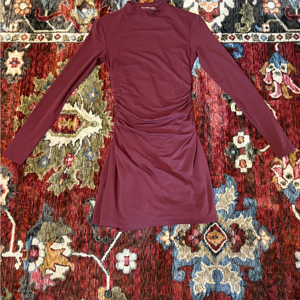 Abercrombie & Fitch Long Sleeve Paloma Mini Dress